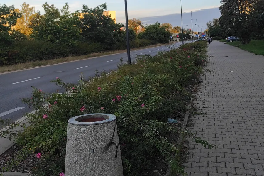 Warszawa, utrudnienie