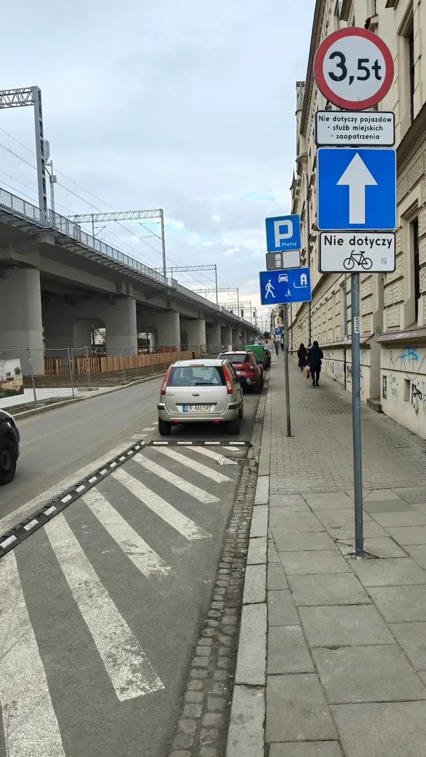 Kraków, utrudnienie