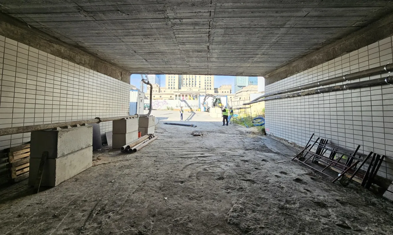 Warszawa, utrudnienie