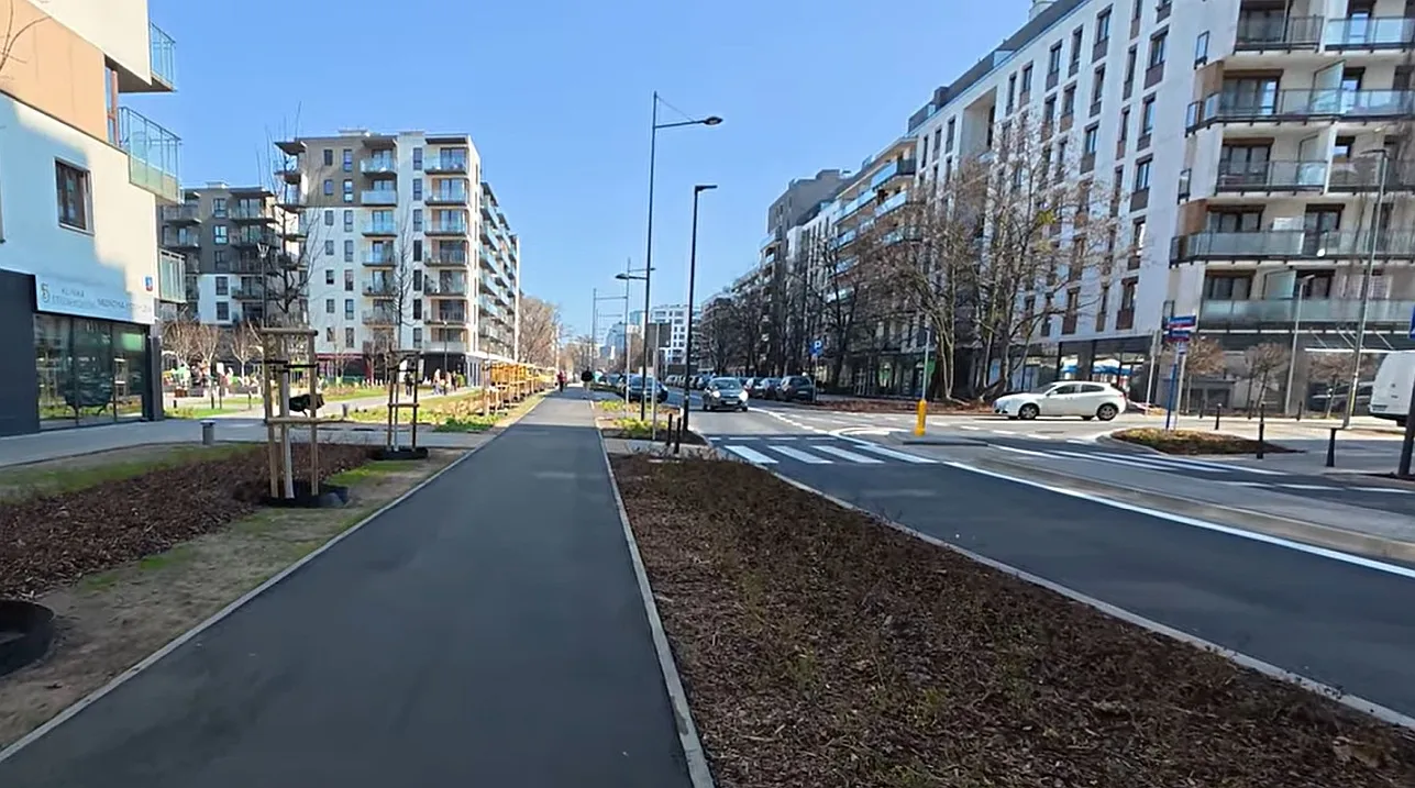 Warszawa, utrudnienie