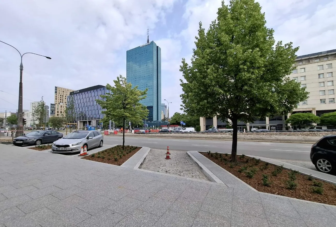 Warszawa, utrudnienie