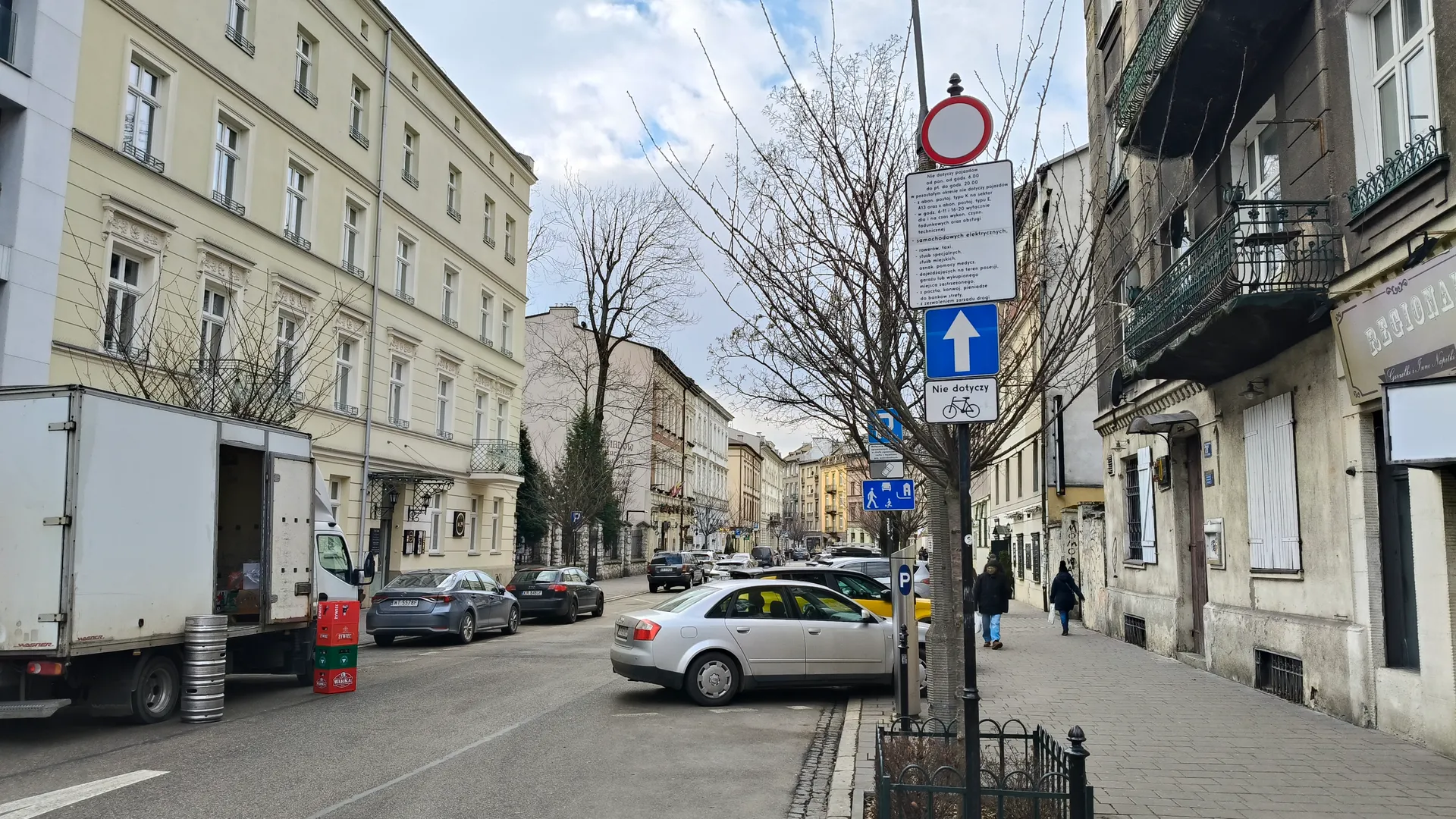 Kraków, utrudnienie