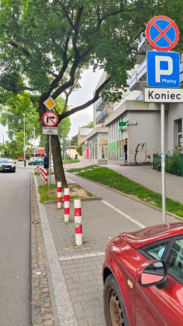 Kraków, utrudnienie